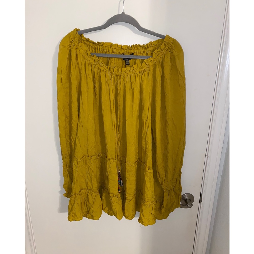 Mustard Plus Blouse